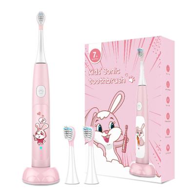 34200VPM Oral Cleaning Kids Electric Toothbrush With 30 Sec Interval Reminding