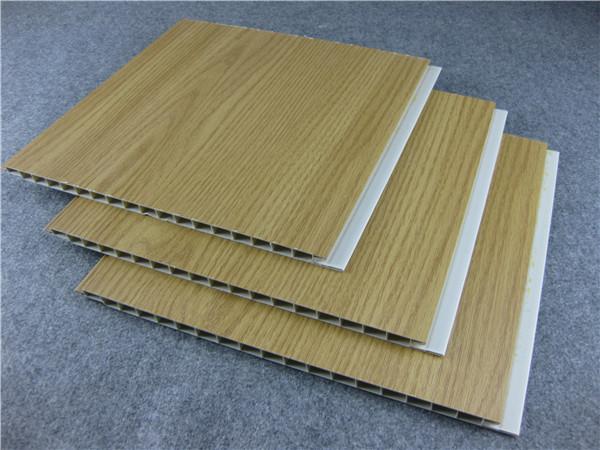 250x25mm laminou o painel de parede de WPC para o campo de jogos com UV protegem o OEM/ODM