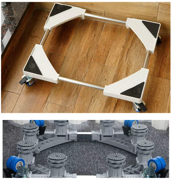 High Quality OEM ODM Customized 2 Inch 50mm Zinc Coated Steel Dual Twin Wheel Casters With Brake