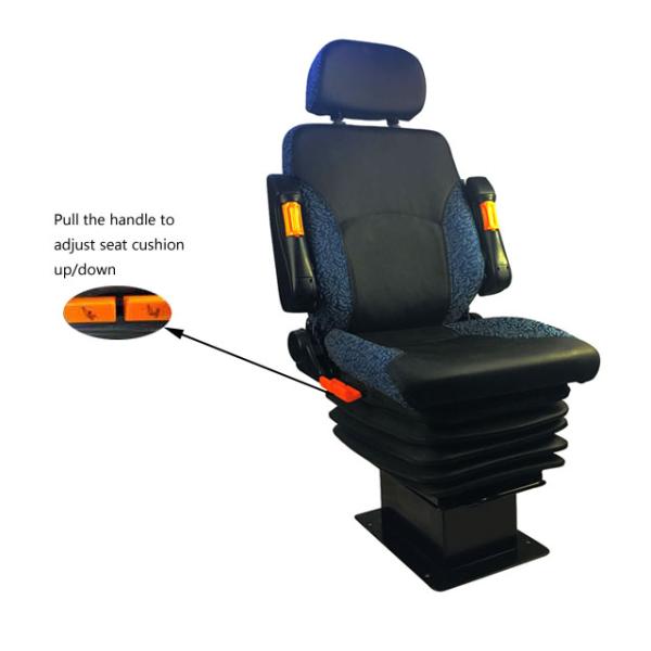 Équipement de commande électronique à suspension mécanique Console d'exploitation Siège de l'opérateur