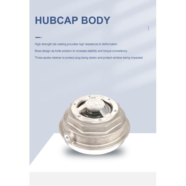 Finishing Shot-peened Vibratory Polished D1-4075 D2-4075 Hub Caps by TEXCAN STEMCO