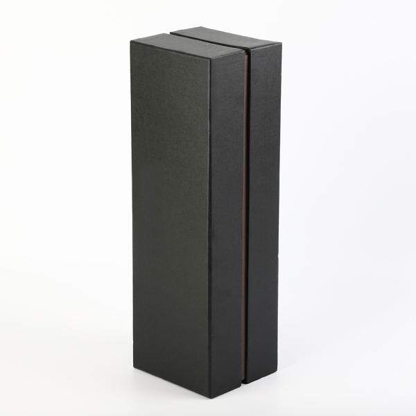 Коробка валика одиночного роскошного стекла верхнего сегмента подарочной коробки бутылки шампанского вискиа рябиновки вина упаковывая