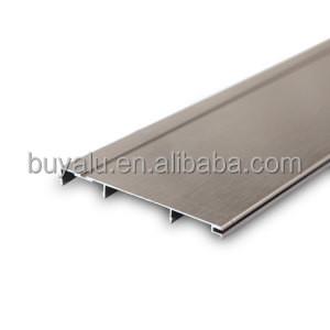Aluminum Skirting Profile For Wall Decoration Different Finishing Corner Tile Trim