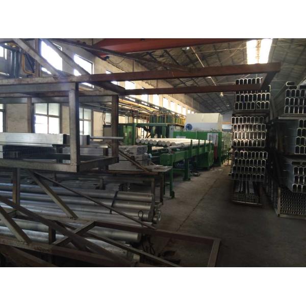 Louver Shutter Door Aluminium Extrusion Profiles Precise Cutting Anti-Deformation