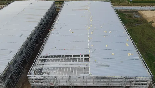 Durable Steel Structure Building for Industrial Warehouses Commercial Workshops