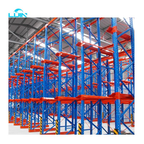Warehouse Storage Forklift Drive In Pallet Rack 500-4000kg/ Level Capacity