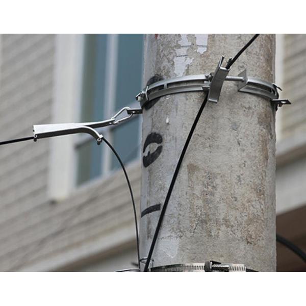 S Type Fiber Optic Cable Accessories FTTH Drop Clamp