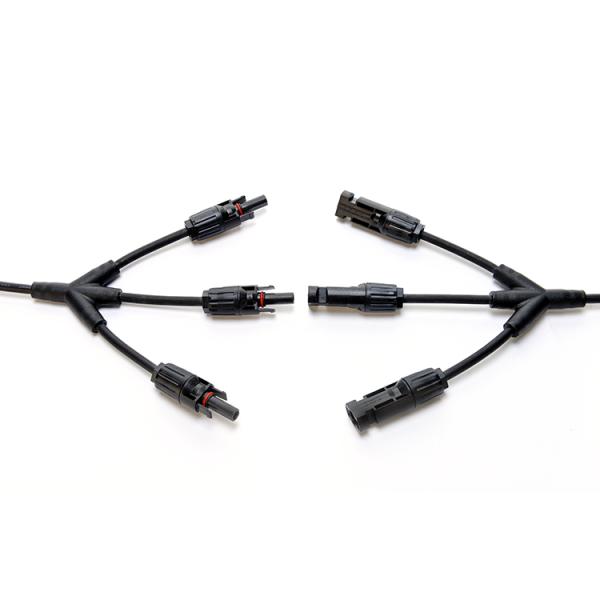 Solar Panel Pv Cable and Connectors Wire 1000v 1500v Xlpo Tinned for 4-6mm2 Pv Dc Solar Cable Connector