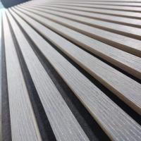 Panneaux acoustiques MDF en bois massif personnalisés avec un design moderne en ardoise en bois insonorisé avec finition de placage Hôtels Studios Salles de gym