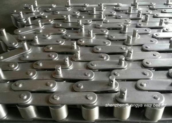 Alcaloide de aço inoxidável da corrente transportadora do rolo de Toleranced da precisão resistente