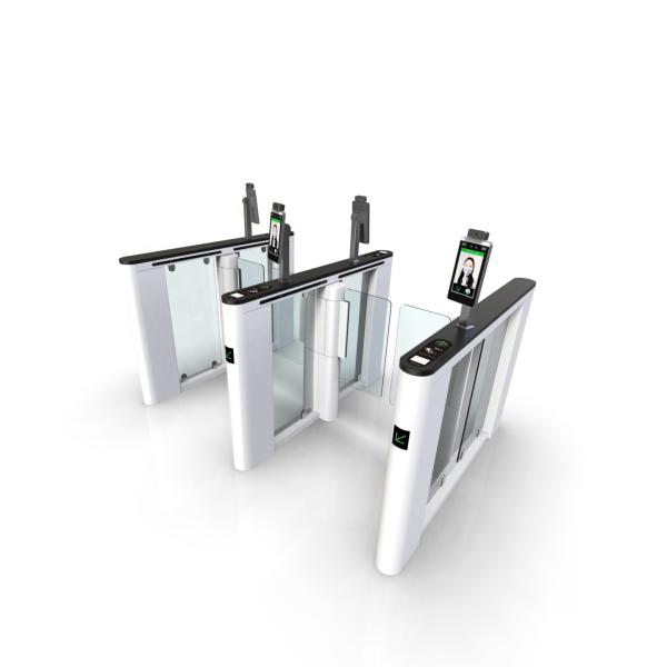 Face Recognition Barrier Turnstile Gate RFID QR Barcode Tripod Entrance Barrier Systems