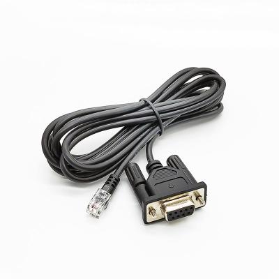 Male Female DB9 To RJ11 Serial Cable Rs232 For Data Transmission
