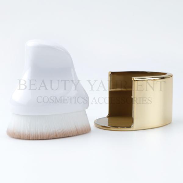 ISO14000  Private Iron Style Flat Top Liquid Foundation Makeup Brush Patented