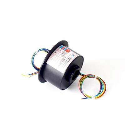 25.4mm deslizamento Ring With Black Aluminium Housing da fibra ótica de 1500 RPM