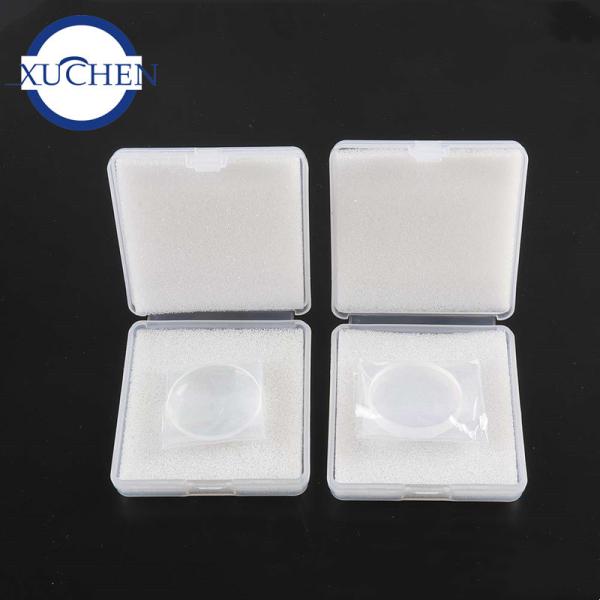F120 Meniscus Compound Laser Focusing Lens H-K9L+ZF2 300W For Laser Cutting Head