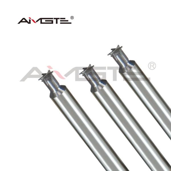 Customized Carbide End Mills T Slot 6 Flutes CNC Milling Cutter Uncoated