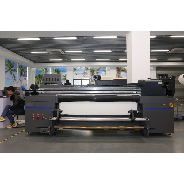 I3200 1.8m(6 Heads) 4 Colors UV Flatbed Printer Large UV Mesh Belt Machine Flatbed Printer