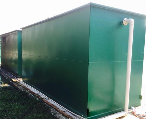 Small Scale Underground Wastewater Treatment Plant