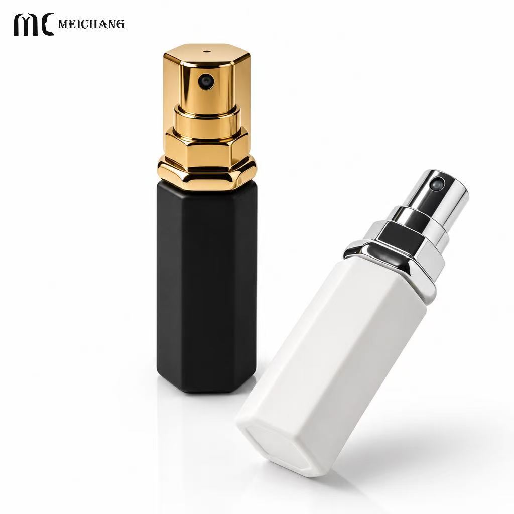 5ml Hexagon Perfume Atomizer,Custom Logo Refillable Mini Perfume Spray Bottle (MC-1207)