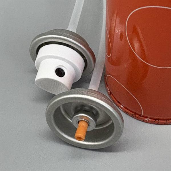 Válvula de aerosol de pegamento para el cabello para aplicaciones de peinado y fijación fuerte