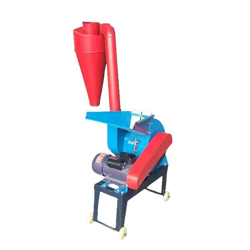 Self-priming Crusher Grinder Automatic Feeding High Efficiency Durable Alloy Steel Grain Processing Machine