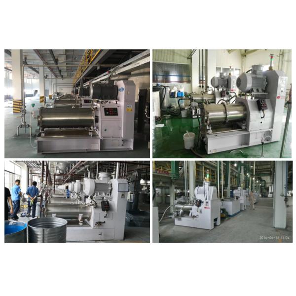 75kW Pin Type Structure Horizontal Sand Mill For Digital Ink , Car Paint , New Materials