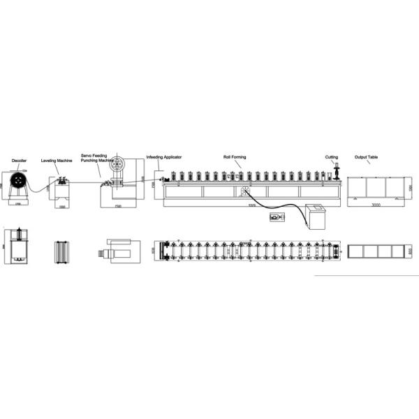 Full Automatic Metal Steel Cable Tray Roll Forming MachineWitn Hydraulic Cutting Manufacturer