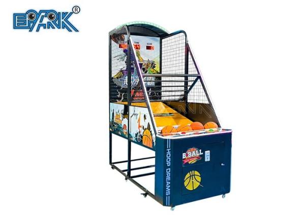 Hoop Dreams Luxurious Arcade Coin Operated Street Basketball Redemption Game Machine