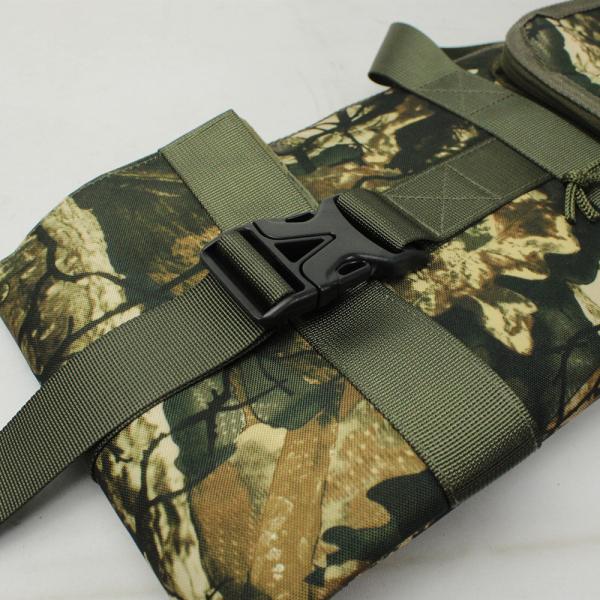 ALFA 52 Inch Long Waterfowl Shotgun Case With Accessories Pocket And Adjustable Shoulder Strap For Outdoor Hunting