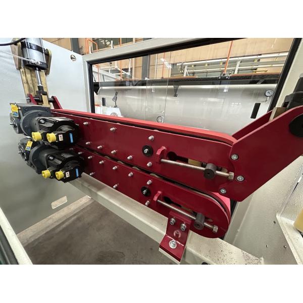 Supermarket Cable Cover Transparent PVC Profile Production Line with 55/28 Single Screw Extruder and 37KW Motor Power