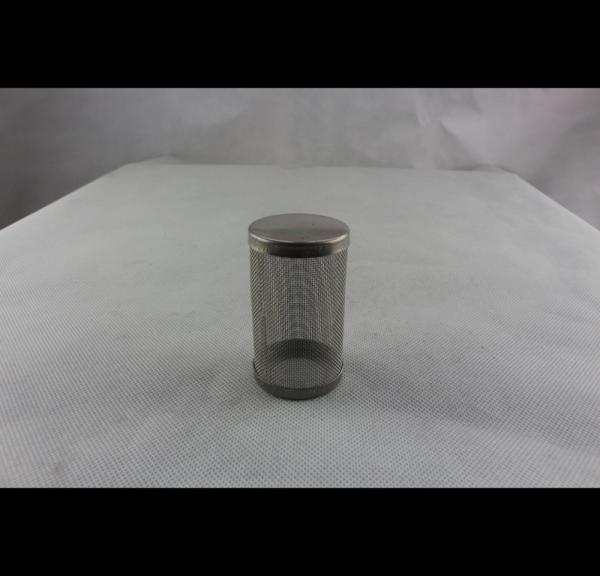 Straight Welded Stainless Steel Filter Tube Industrial With ISO9001 Approved
