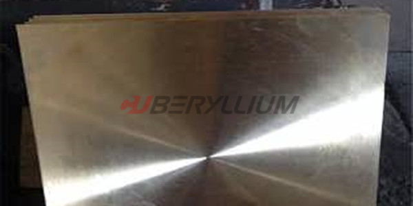 Фольга 5mmx200mm плиты меди бериллия DIN 2,1247 для электрических соединителей