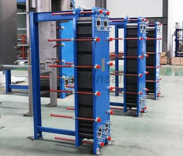 Industrial 300kw 1400 Kw Intercambiador De Placas Hvac Steam Water Domestic Boiler Plate Heat Exchang Heater Exchanger