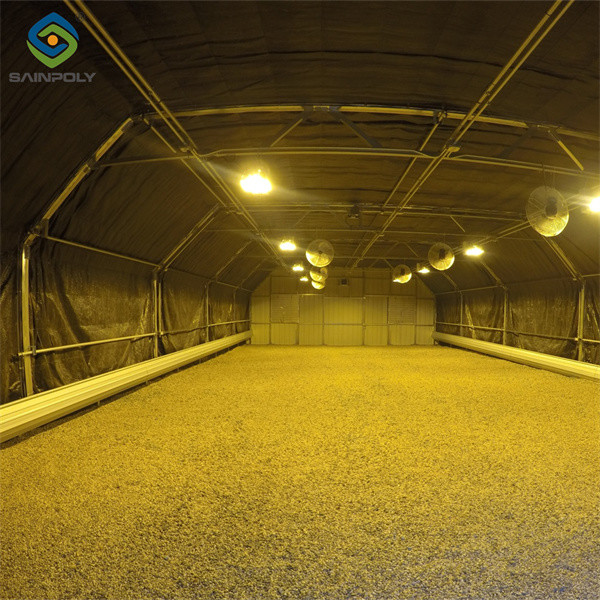 Structure galvanisée moderne Résistance au vent de serre