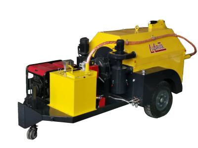 3tons/Hr alcatrão quente Asphalt Recycling Machine planta da mistura de uma rotação de 360 graus