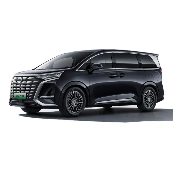 2023 Tengshi D 9 DM-i 970 tracción en todas las ruedas 180 km híbrido enchufable de 7 asientos con interior marrón y par máximo de 681Nm