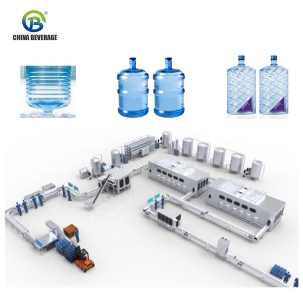 20 литров 5 машина завалки бутылки с водой PLC опарника 100bph бочонка галлона