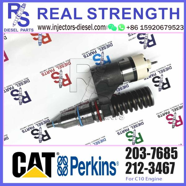 2037685 203-7685 Diesel Engine Fuel Injector Diesel Motor Parts For Caterpillar CAT 16H C-10 C-12