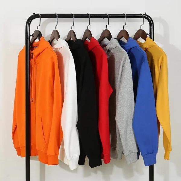                  Wholesale Plus Size Men′s Hoodies Full Zip up Custom Print Logo Hoodie for Man and Women             