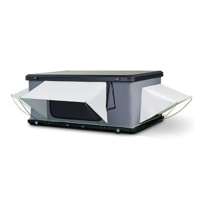 Tente de toit escamotable en aluminium de 76 kg pour le camping en voiture, durable et facile à installer