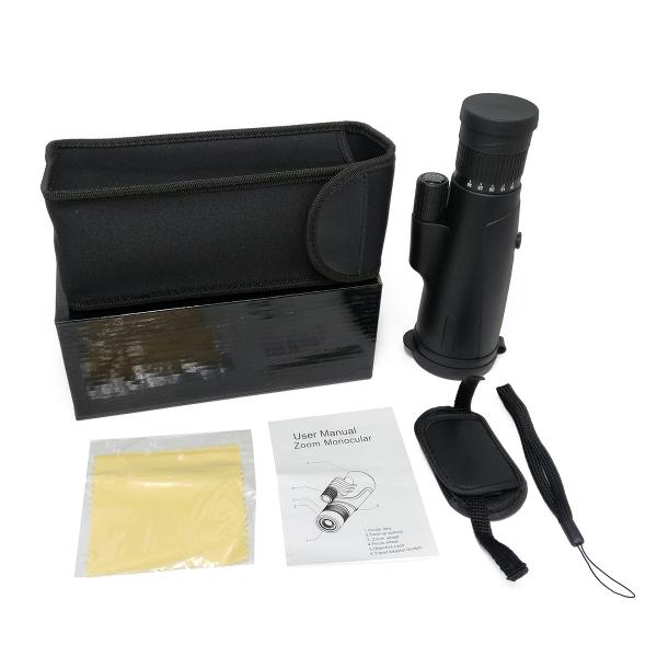monocular HD impermeável do zumbido do Telephoto do poder superior de 10-30x50mm com tripé