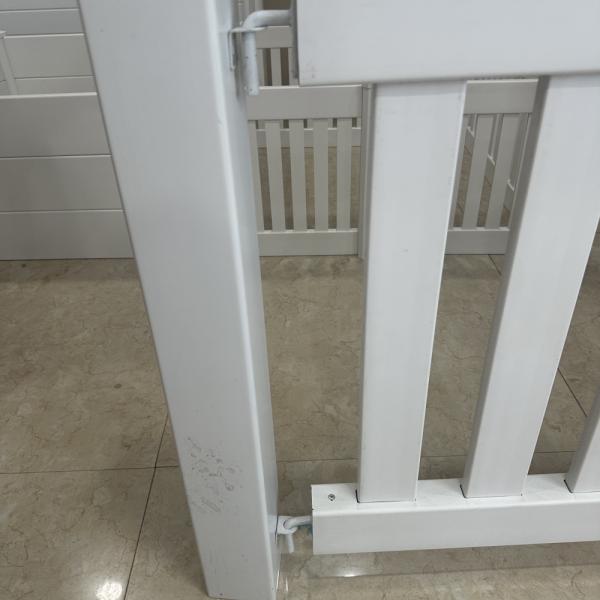 8ft Wide Home Decoration PVC Garden Fence Sun Resistant ISO9001