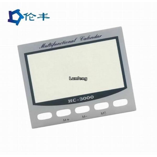 Customized Size UV Resistant Acrylic Front Panel with Silk Screen Printing for Electronic Devices