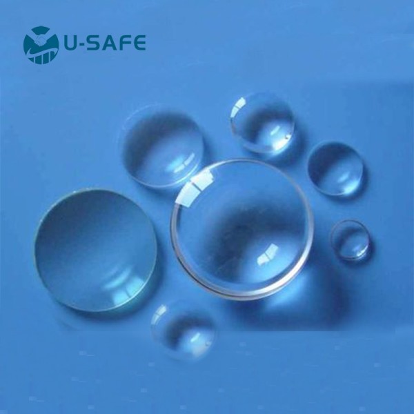 Custom Large Diameter 40 Plano Convex Lens with AR Coating and UV Quartz Material for Optical Instruments