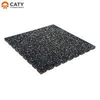 Slip Resistente Esportes de borracha de piso de estofado de som absorvente para ginásio