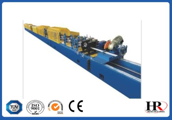 Double Sided Uncoiler Shutter Door Roll Forming Machine Siemens PLC Control 11kw