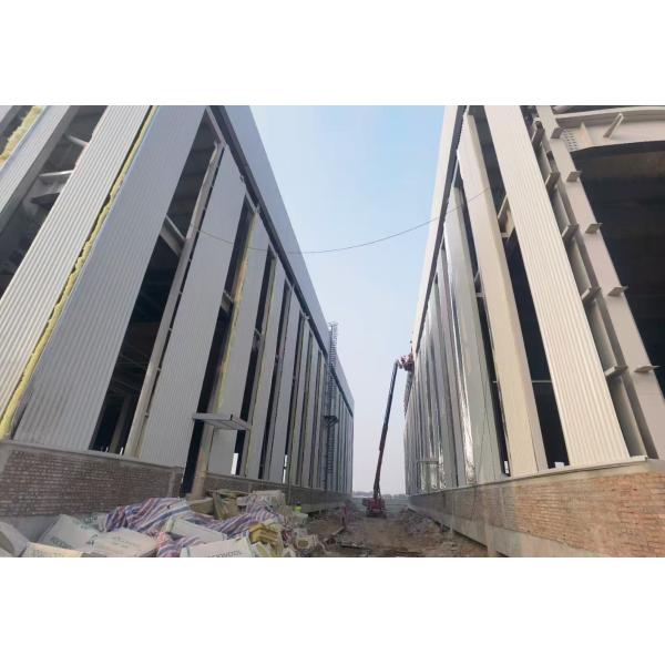 Customized Prefab Warehouse Building With Sketchup Drawing Design