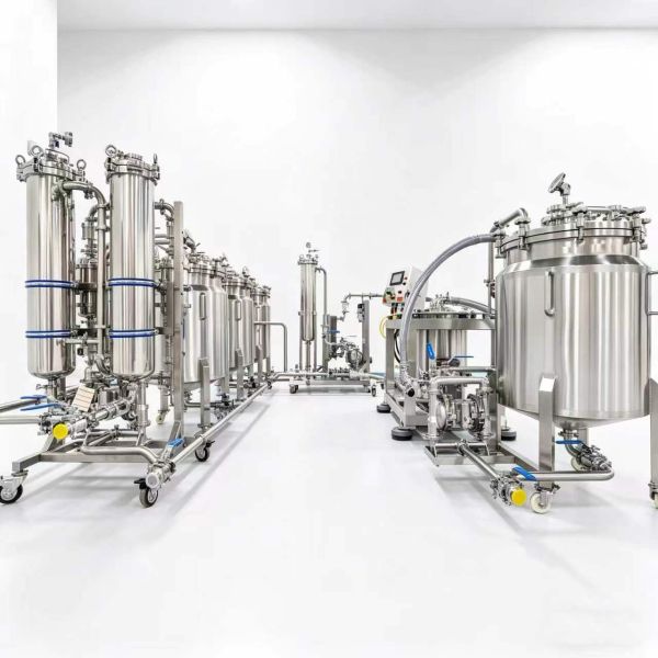 Cold Ethanol Extraction Equipment PLC Controlled For High Purity CBD Terpene Preservation