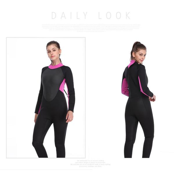 Antibacterial Women'S One Piece 3MM Neoprene Surf Suit