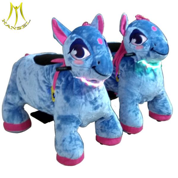Hansel   indoor amusement rides for sale coin operated dinosaur ride scooter family entertainment center for rent